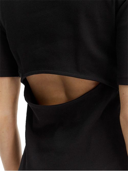 Calvin Klein Slim Ribbed T-Shirt CALVIN KLEIN | LV047F247GUB1